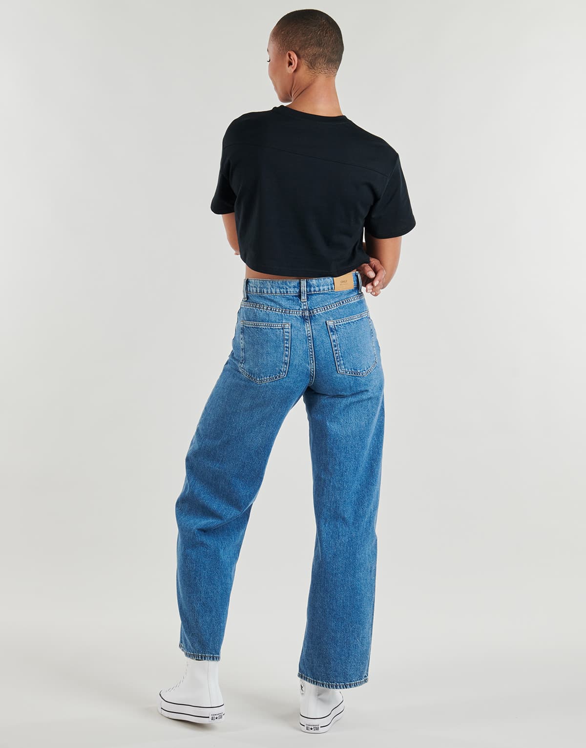 Women's T-Shirts Converse Black