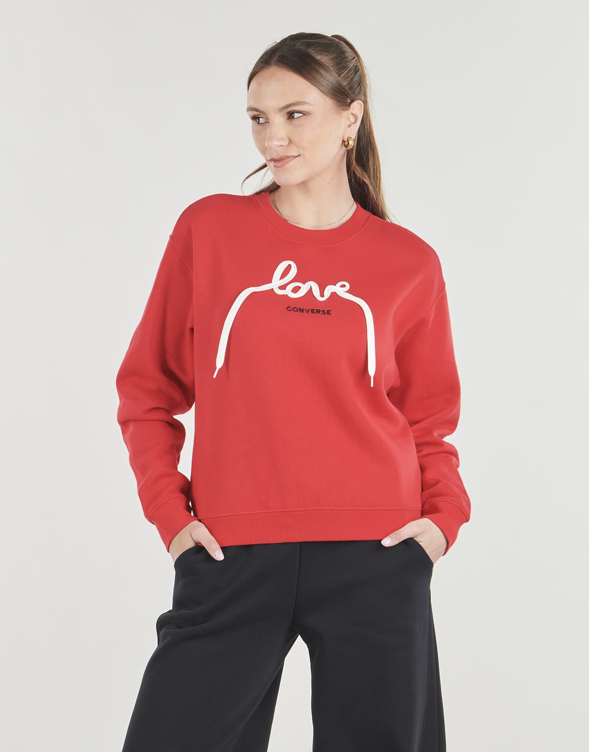 Women's Sports T-Shirts Converse Red