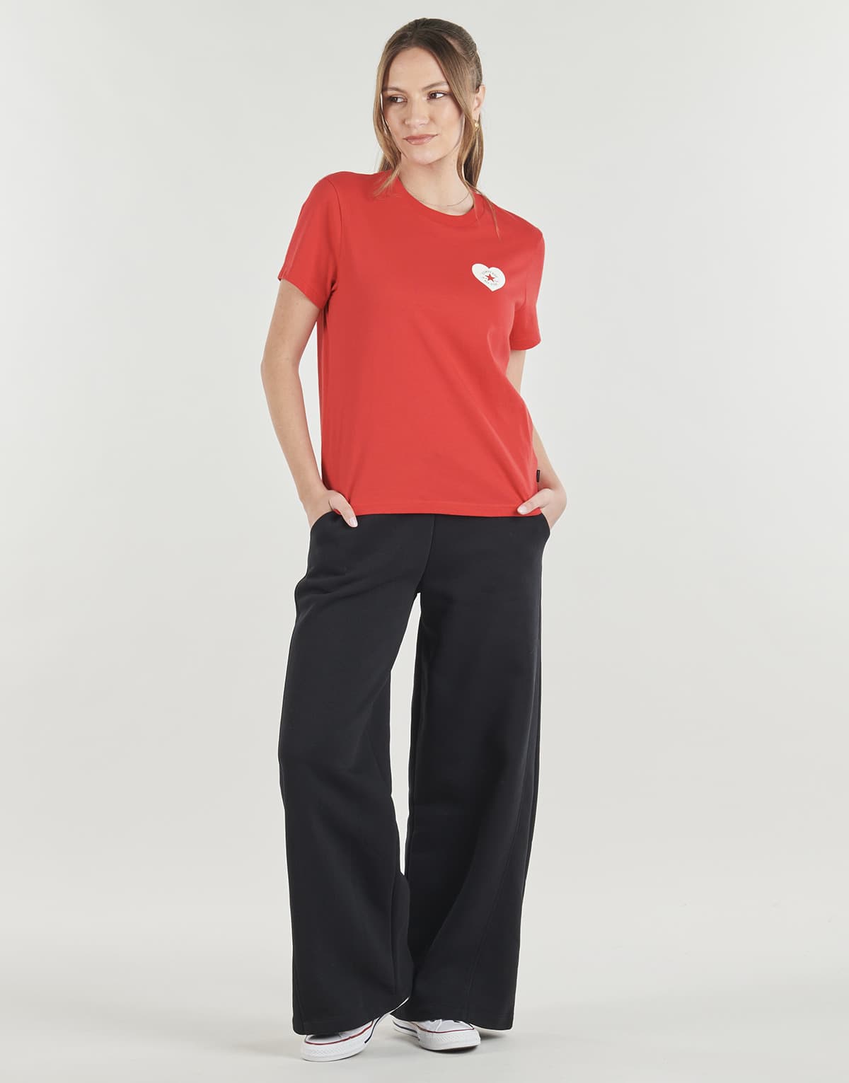 Women's T-Shirts Converse Red