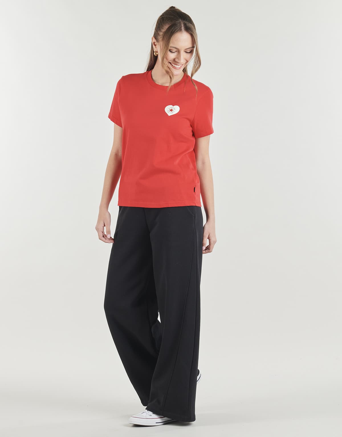 Women's T-Shirts Converse Red