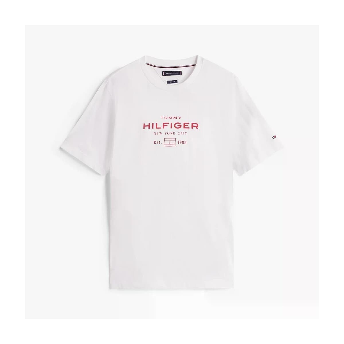 Men's T-Shirts Tommy Hilfiger White