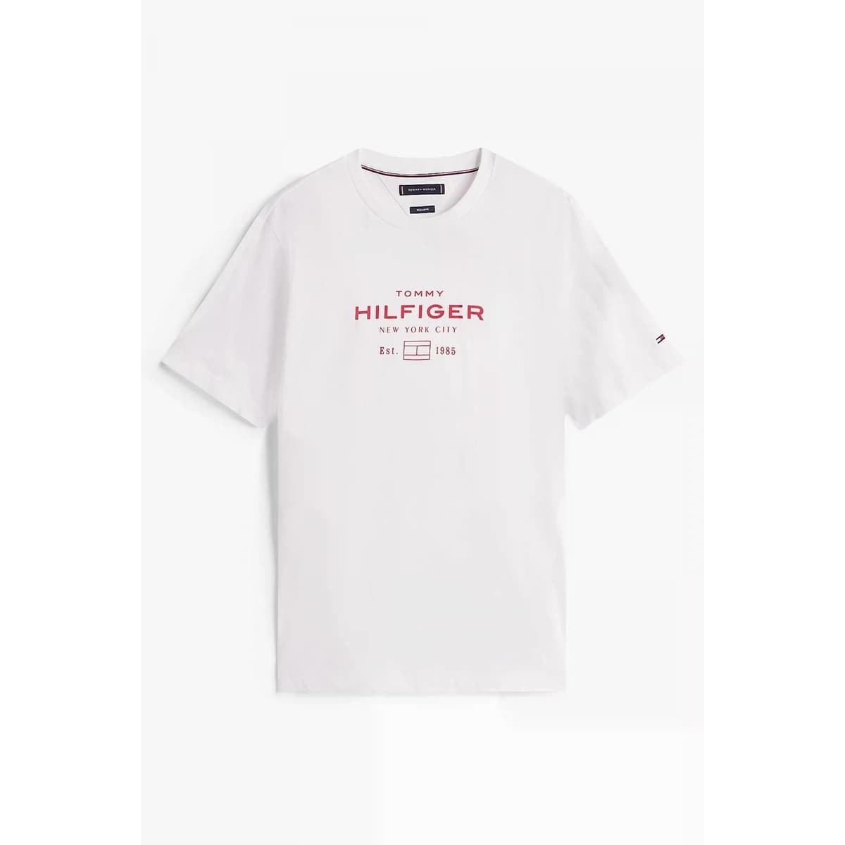 Men's T-Shirts Tommy Hilfiger White