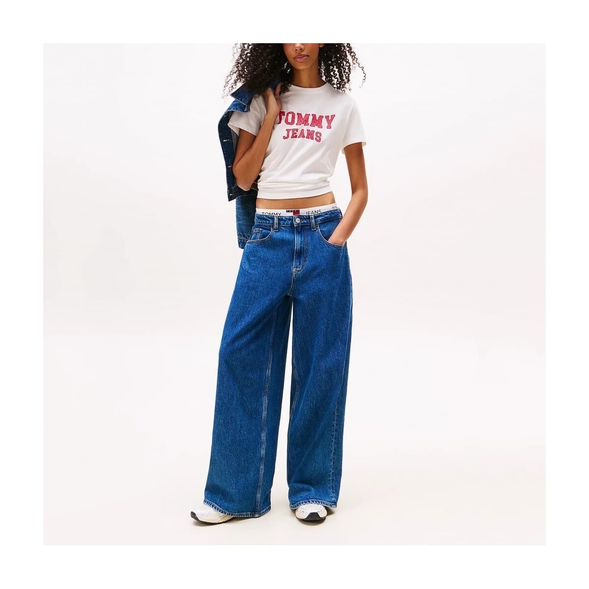 Women's T-Shirts Tommy Jeans White