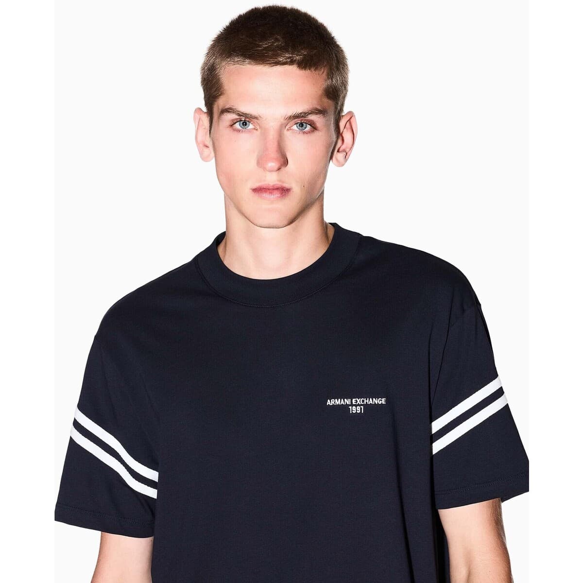 Men's T-Shirts EAX Blue