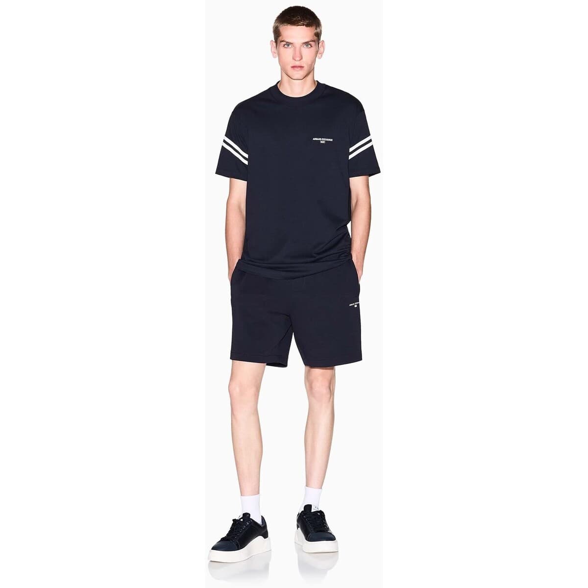 Men's T-Shirts EAX Blue