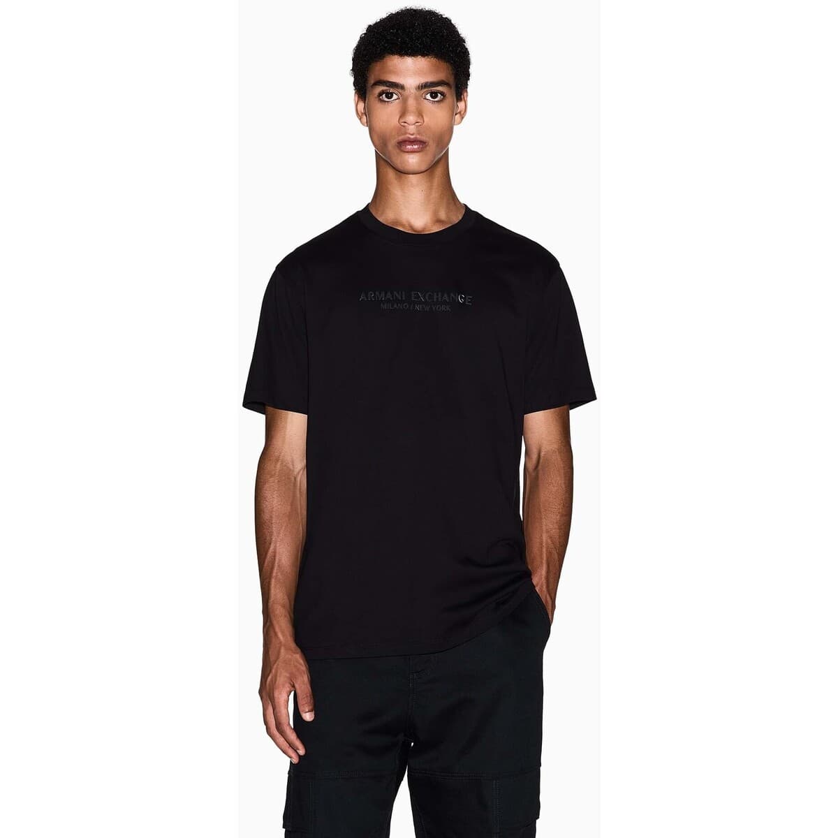 Men's T-Shirts EAX Black