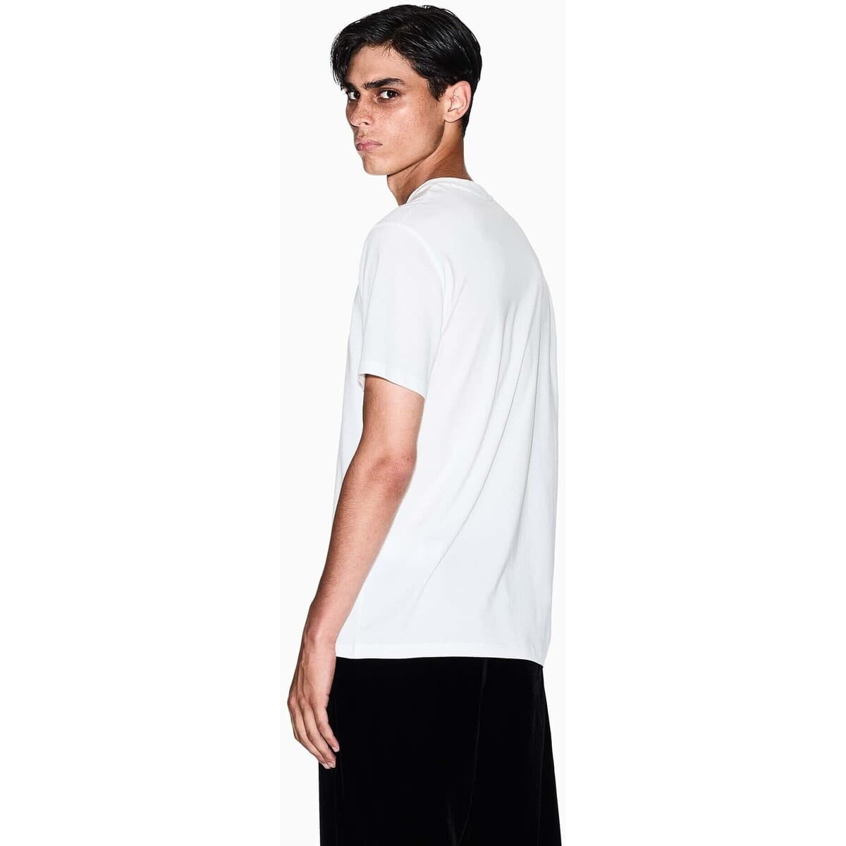 Men's T-Shirts EAX White