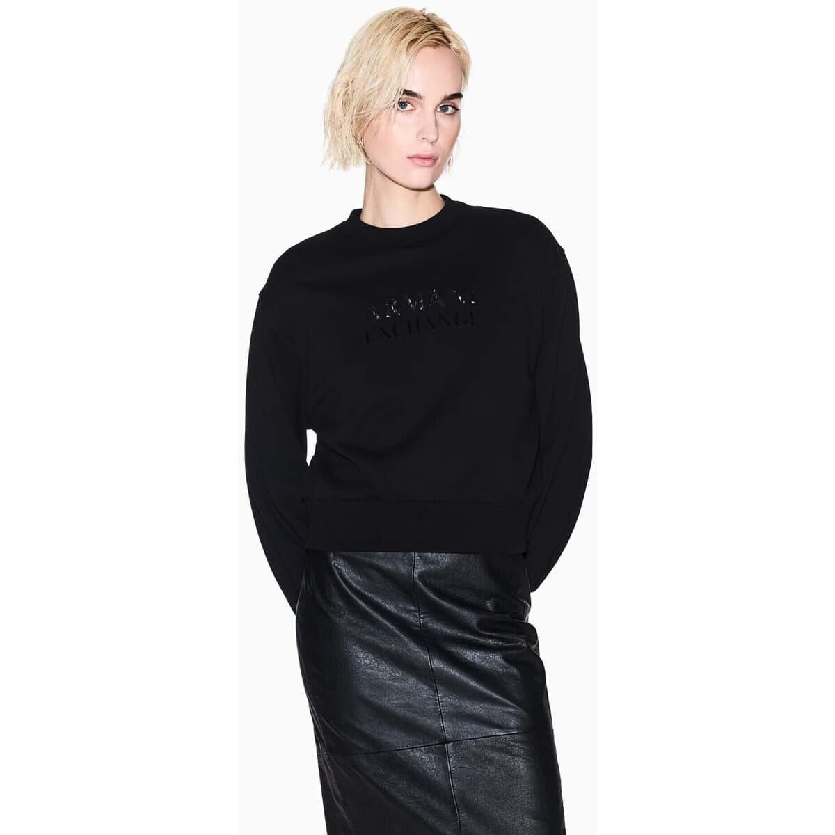 Women's Sports T-Shirts EAX Black