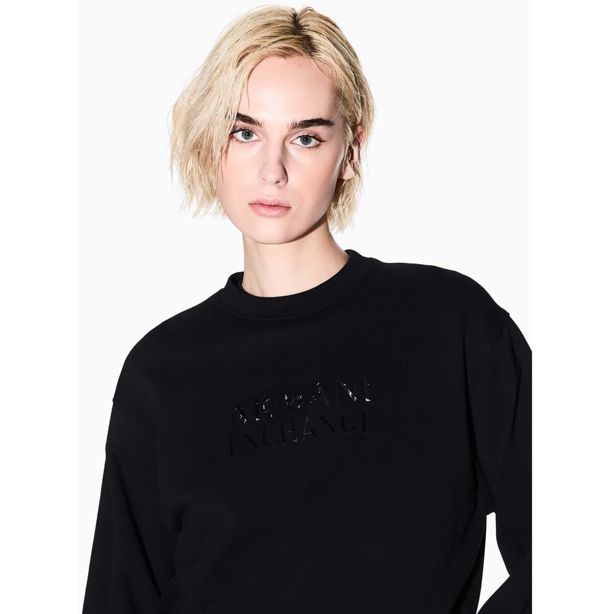 Women's Sports T-Shirts EAX Black