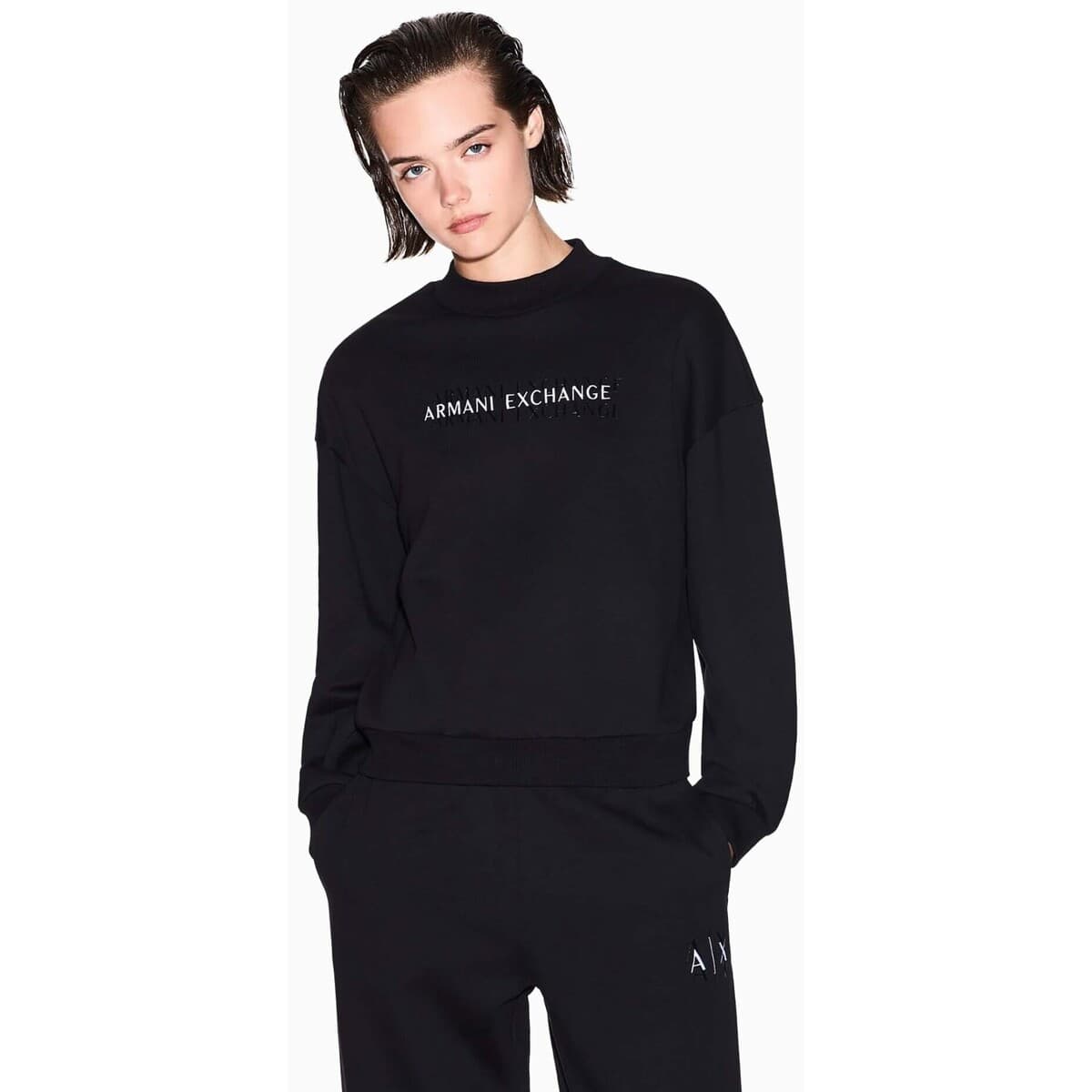 Women's Sweatshirts EAX Black