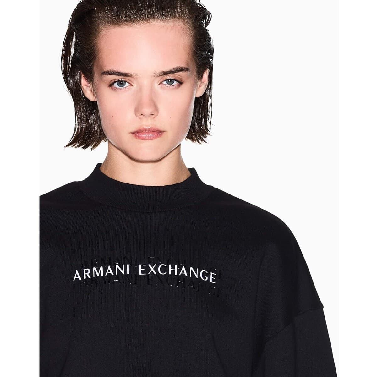 Women's Sweatshirts EAX Black