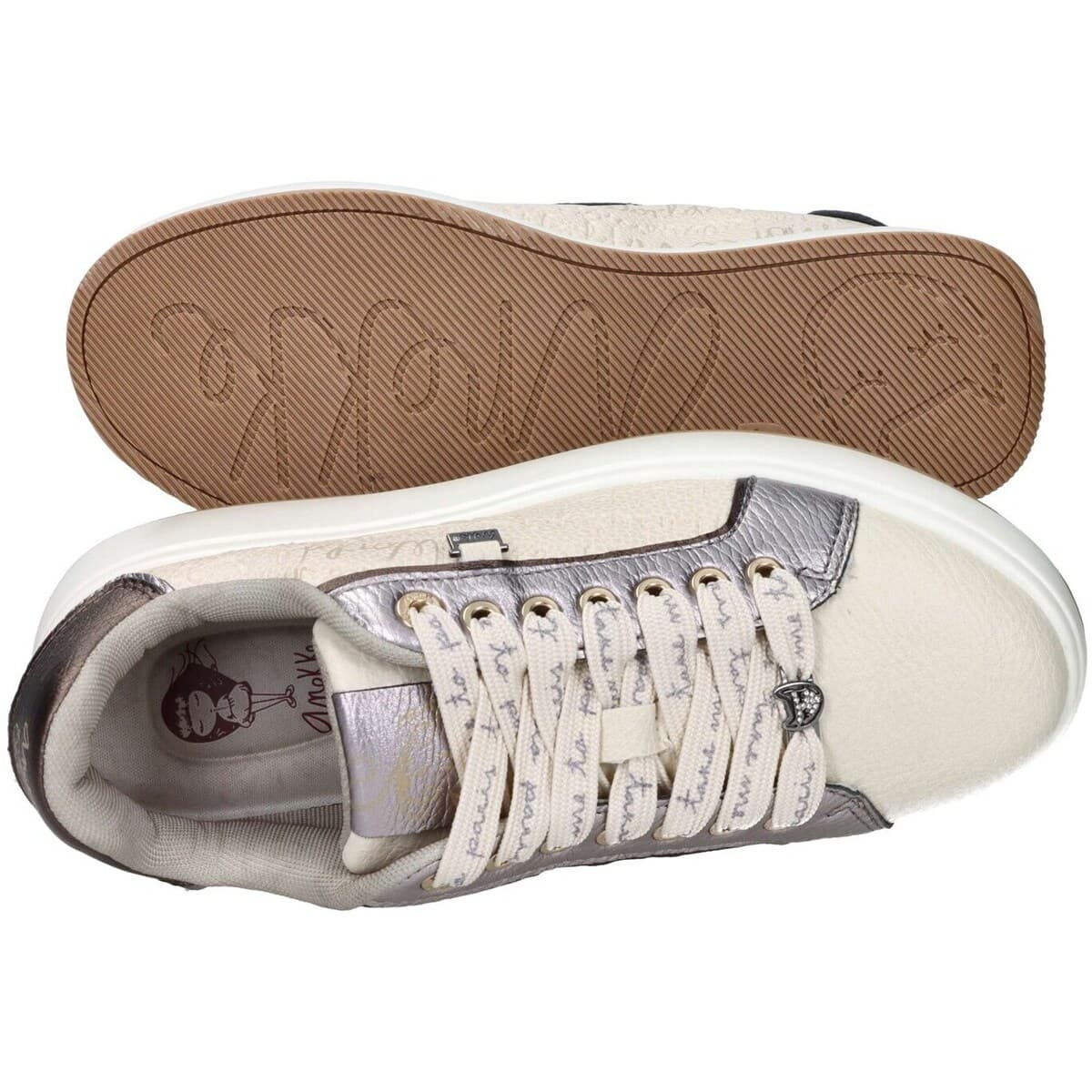 Women's Sneakers Anekke White