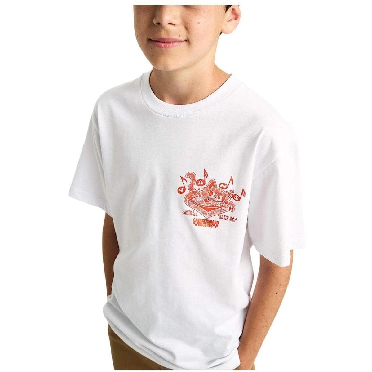 Boys' T-Shirts Vans White
