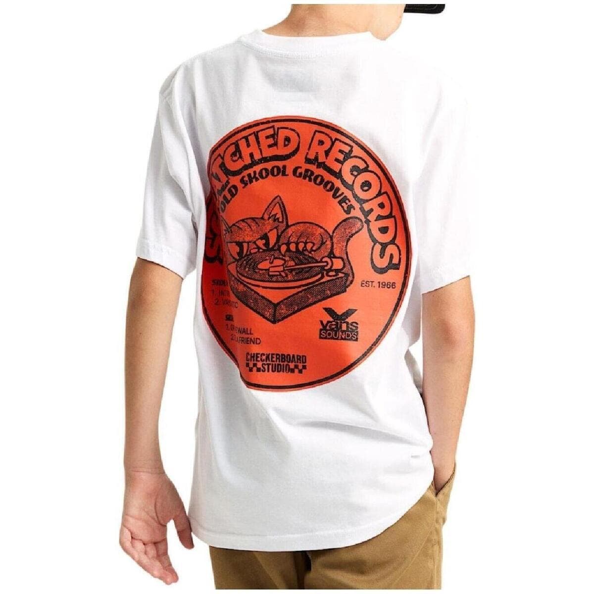 Boys' T-Shirts Vans White