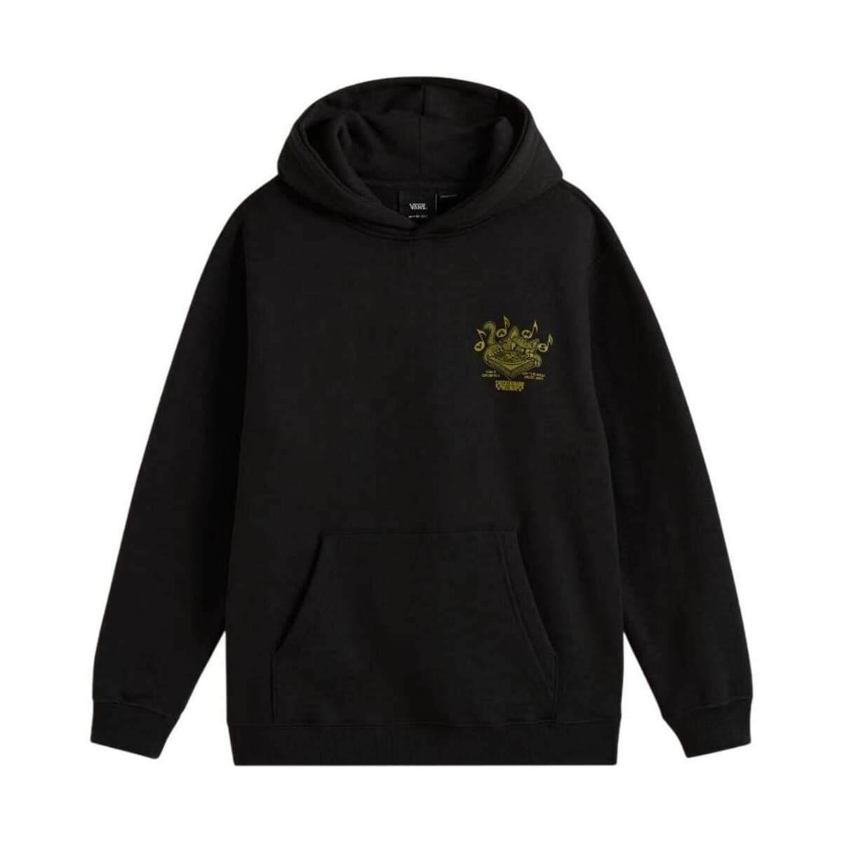 T-shirt με κουκούλα Vans VN000PXDBLK1