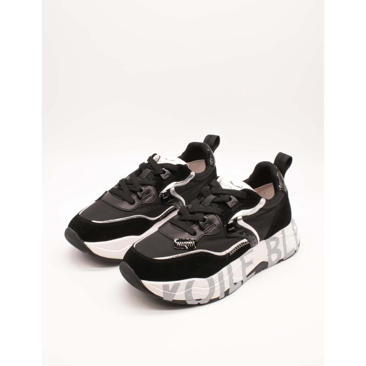 Women's Sneakers Voile Blanche Black