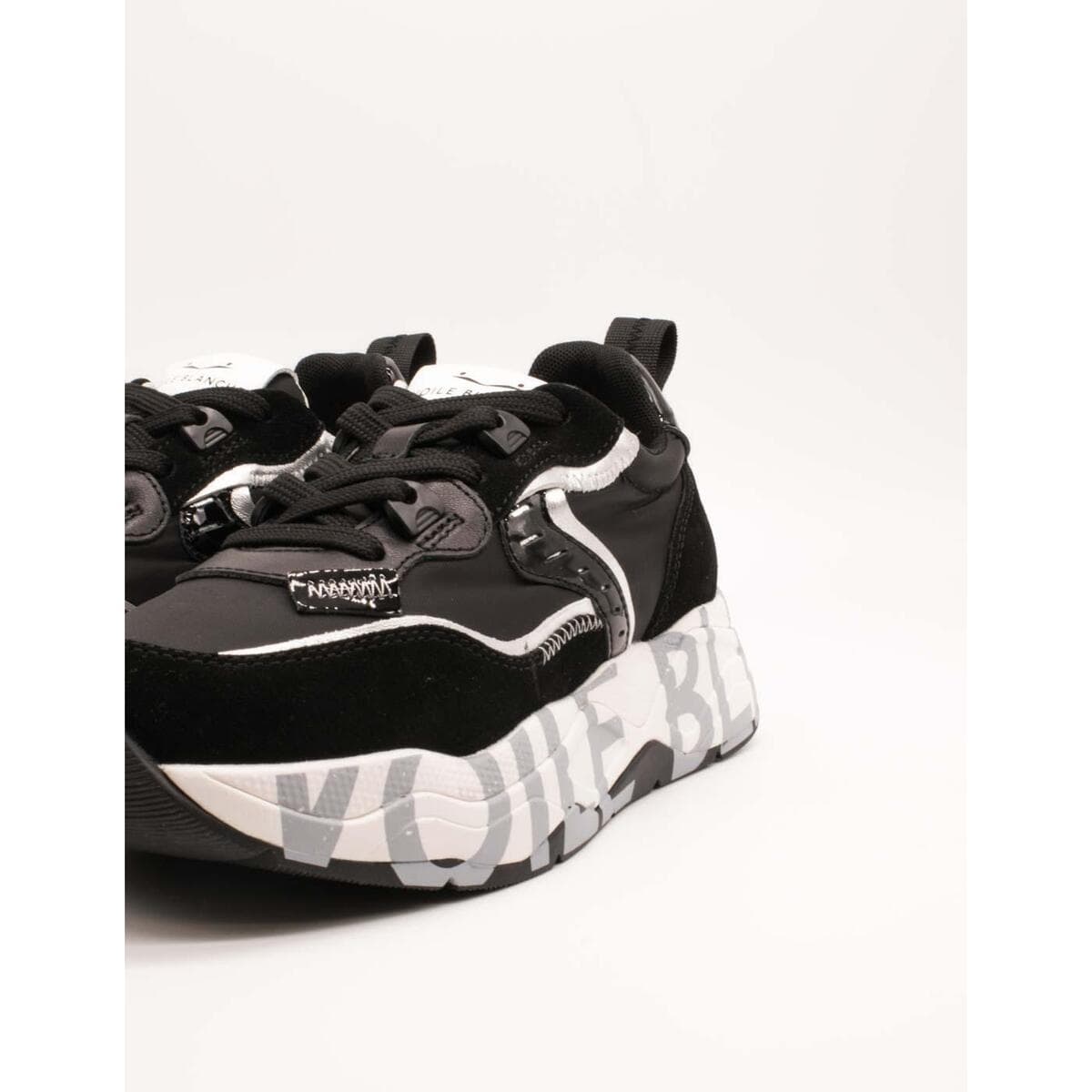 Women's Sneakers Voile Blanche Black