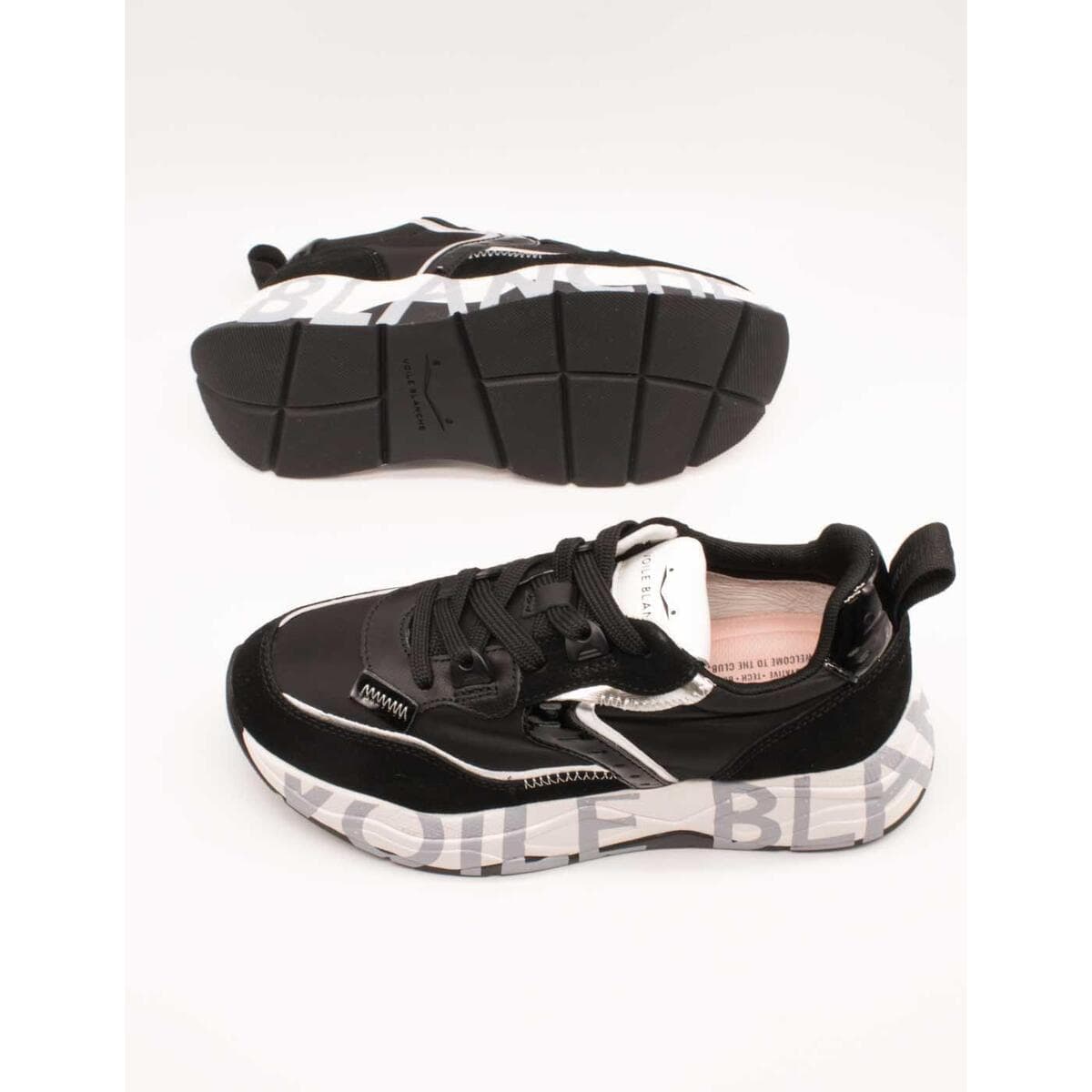 Women's Sneakers Voile Blanche Black