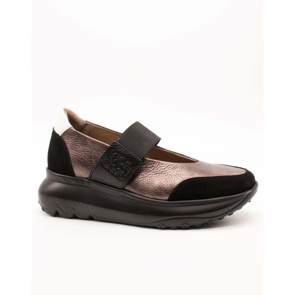 Women's Derby Shoes Wonders Black