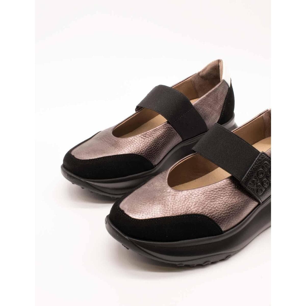 Women's Derby Shoes Wonders Black