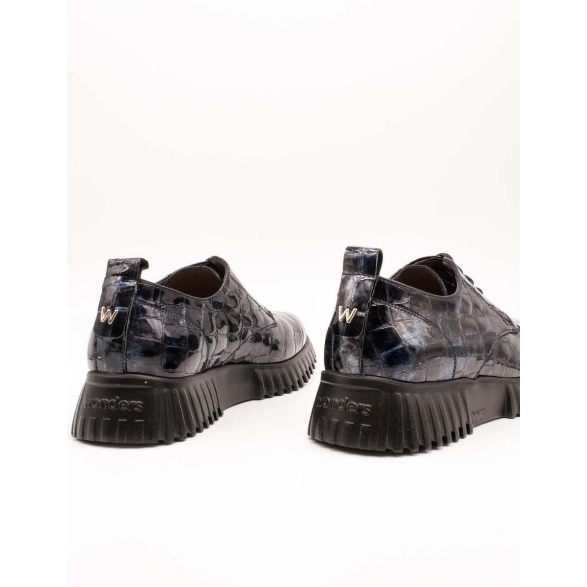 Women's Derby Shoes Wonders Blue