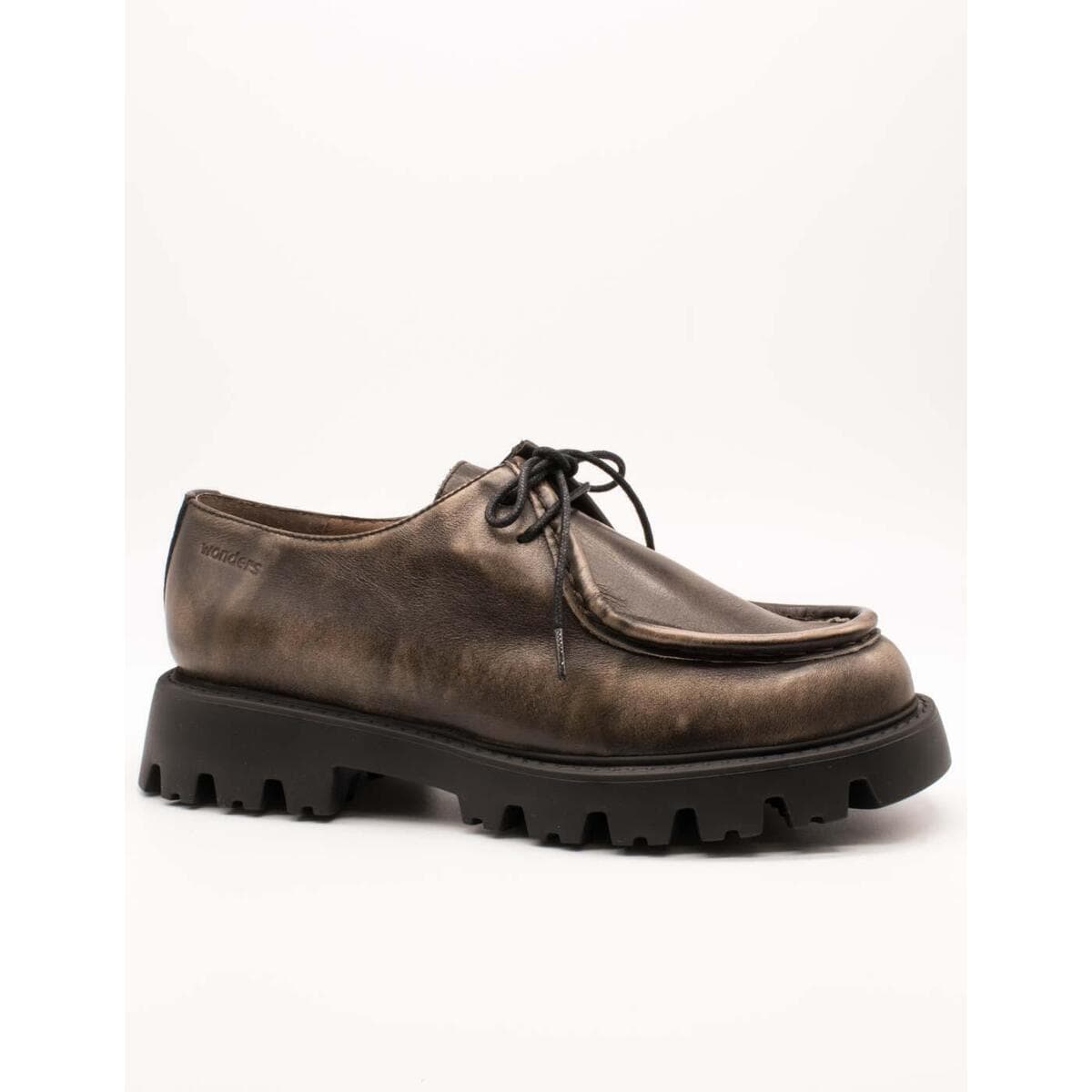 Women's Derby Shoes Wonders Brown