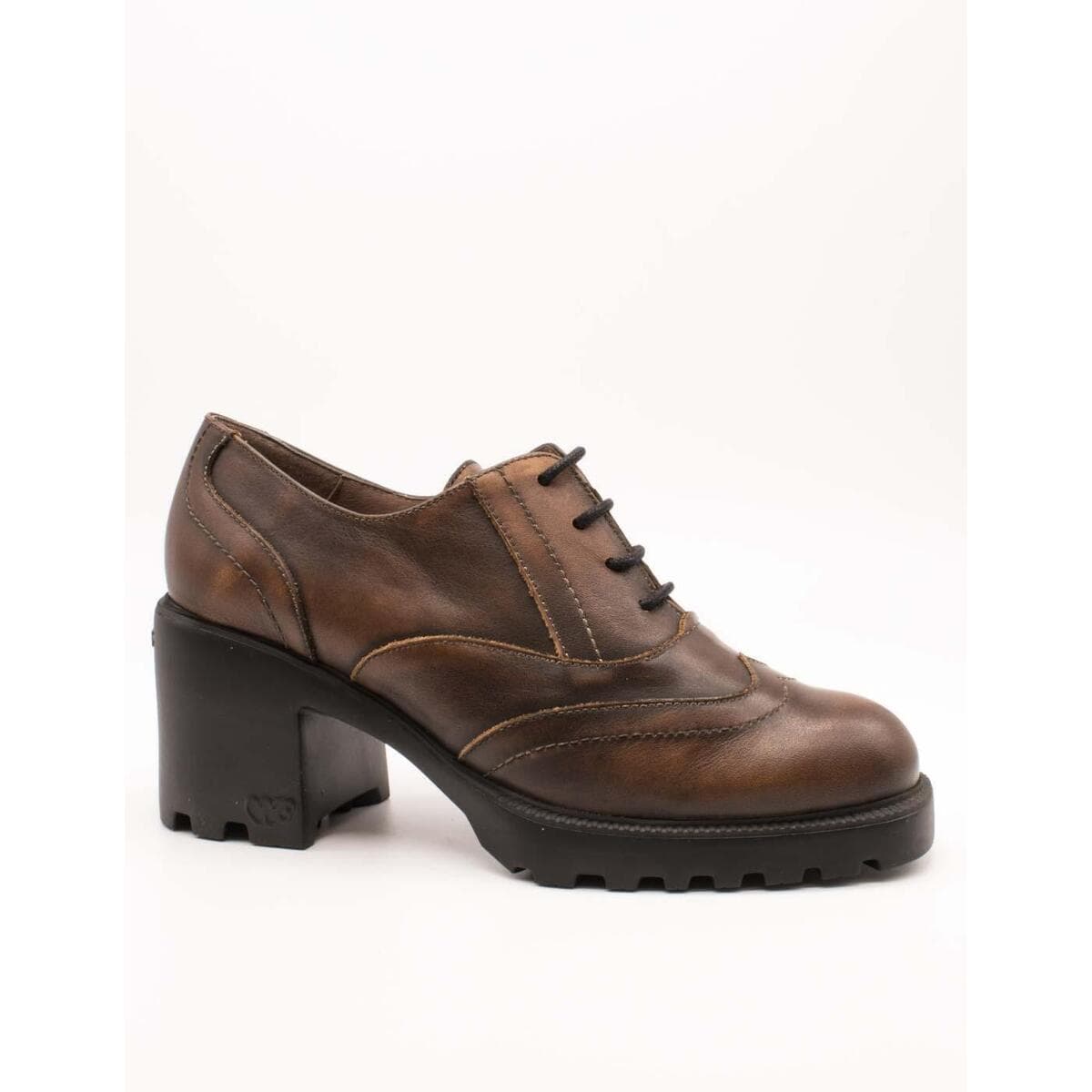 Women's Derby Shoes Wonders Brown