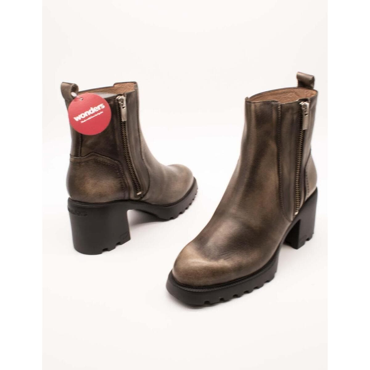 Women's Ankle Boots Wonders Brown