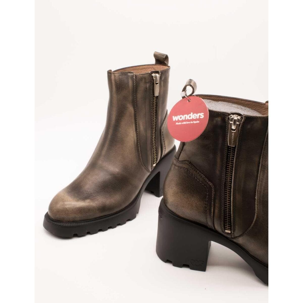 Women's Ankle Boots Wonders Brown