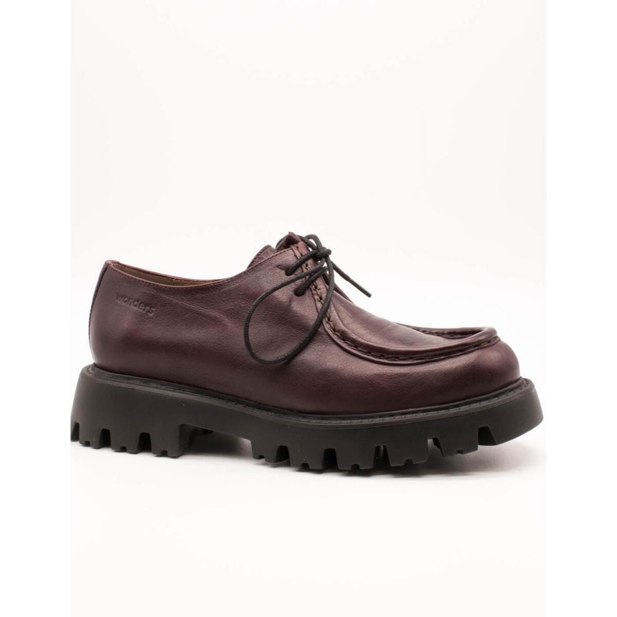 Women's Derby Shoes Wonders Red