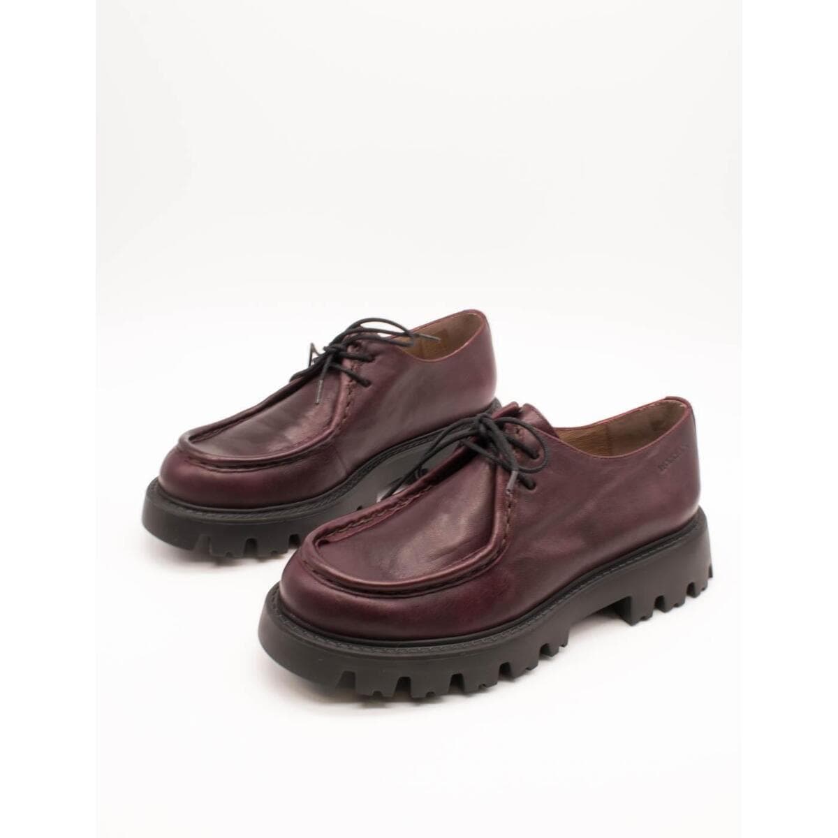 Women's Derby Shoes Wonders Red