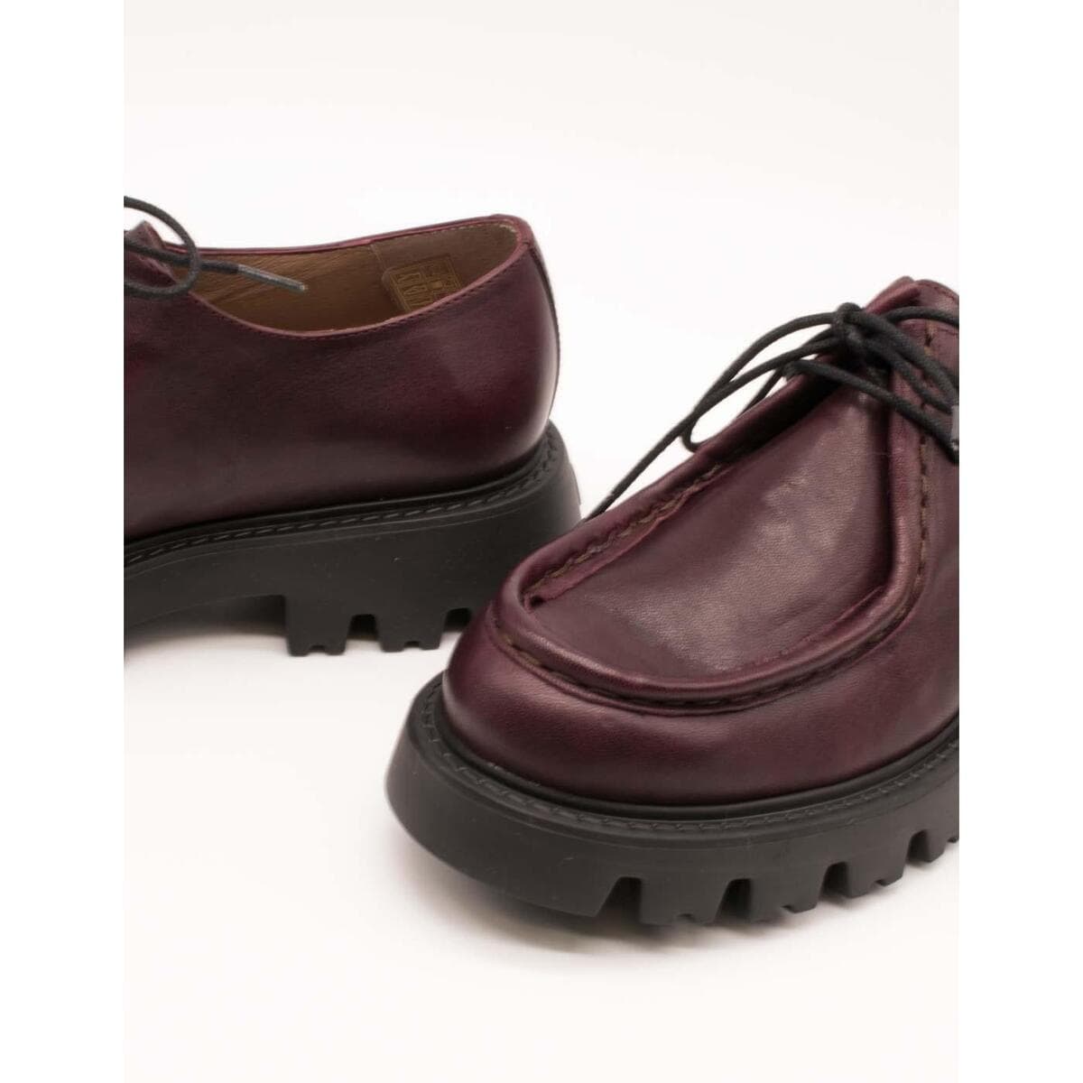 Women's Derby Shoes Wonders Red