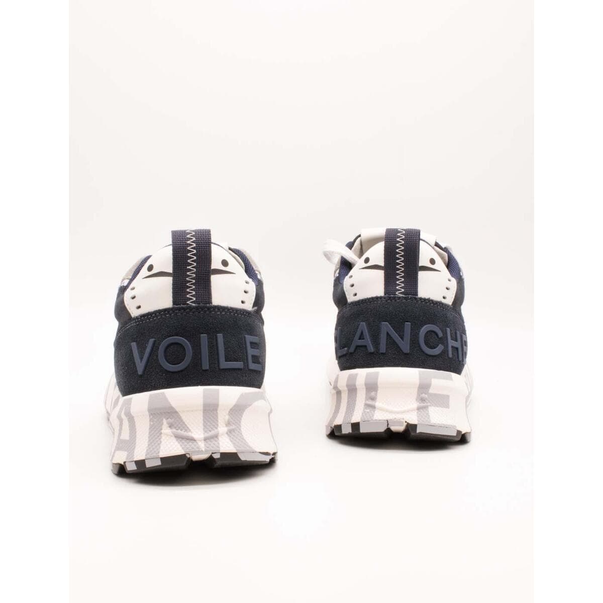Men's Sneakers Voile Blanche Blue