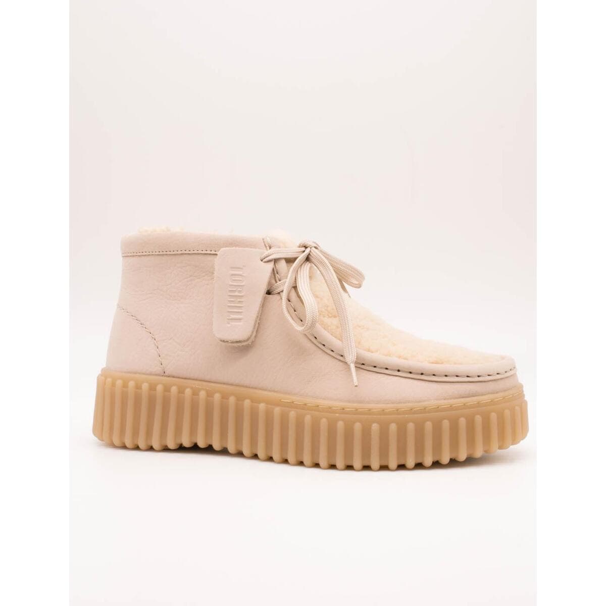 Women's Ankle Boots Clarks Beige