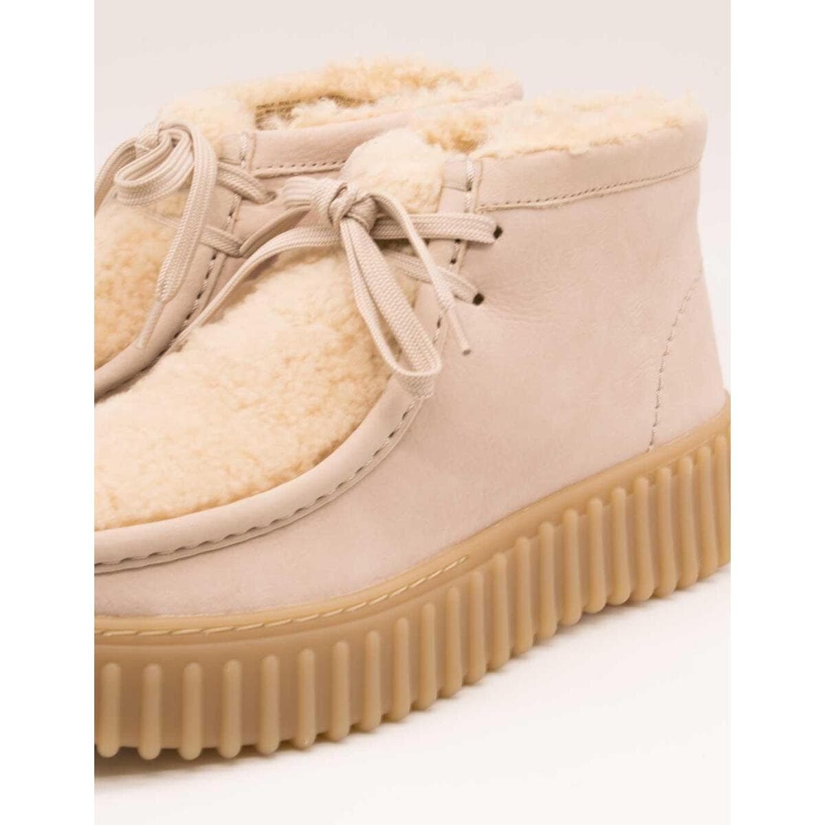 Women's Ankle Boots Clarks Beige