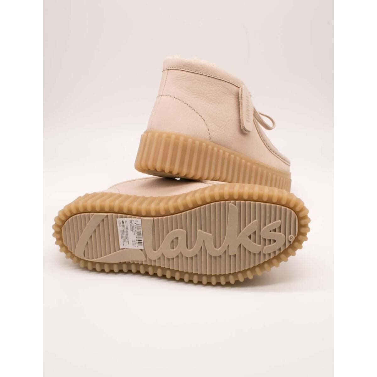 Women's Ankle Boots Clarks Beige