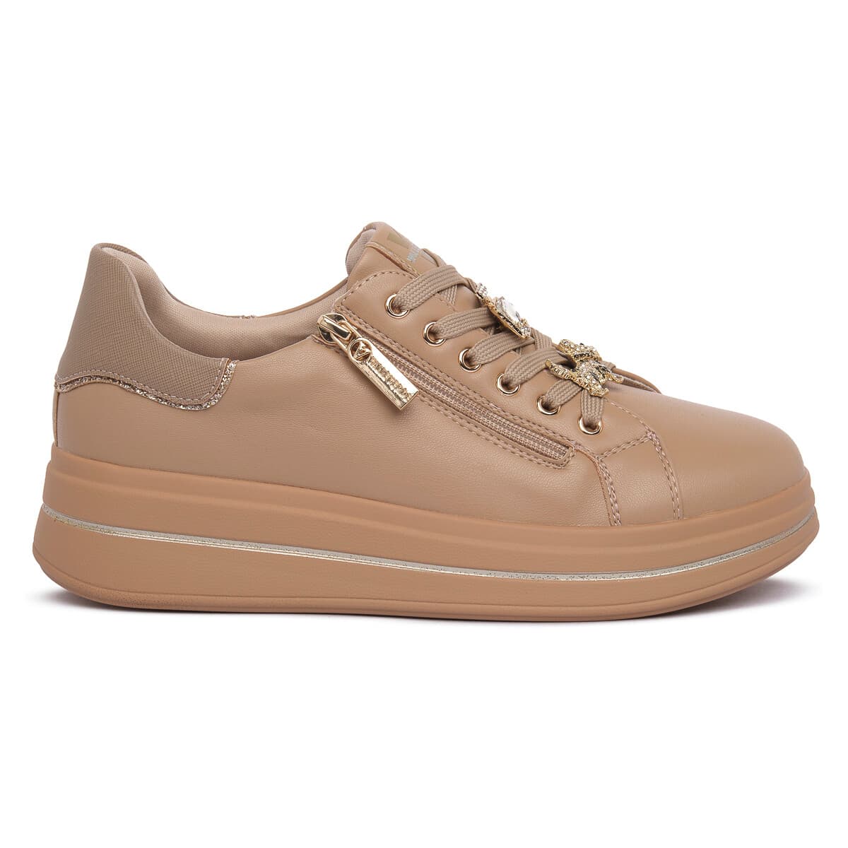 Women's Sneakers Valleverde Beige
