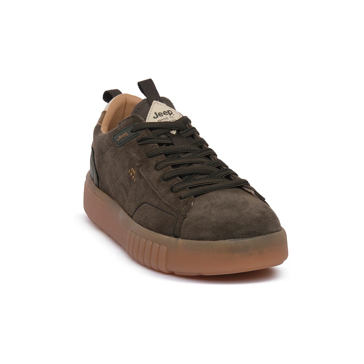 Xαμηλά Sneakers Jeep 282 ROCKS SUEDE FOREST GREEN