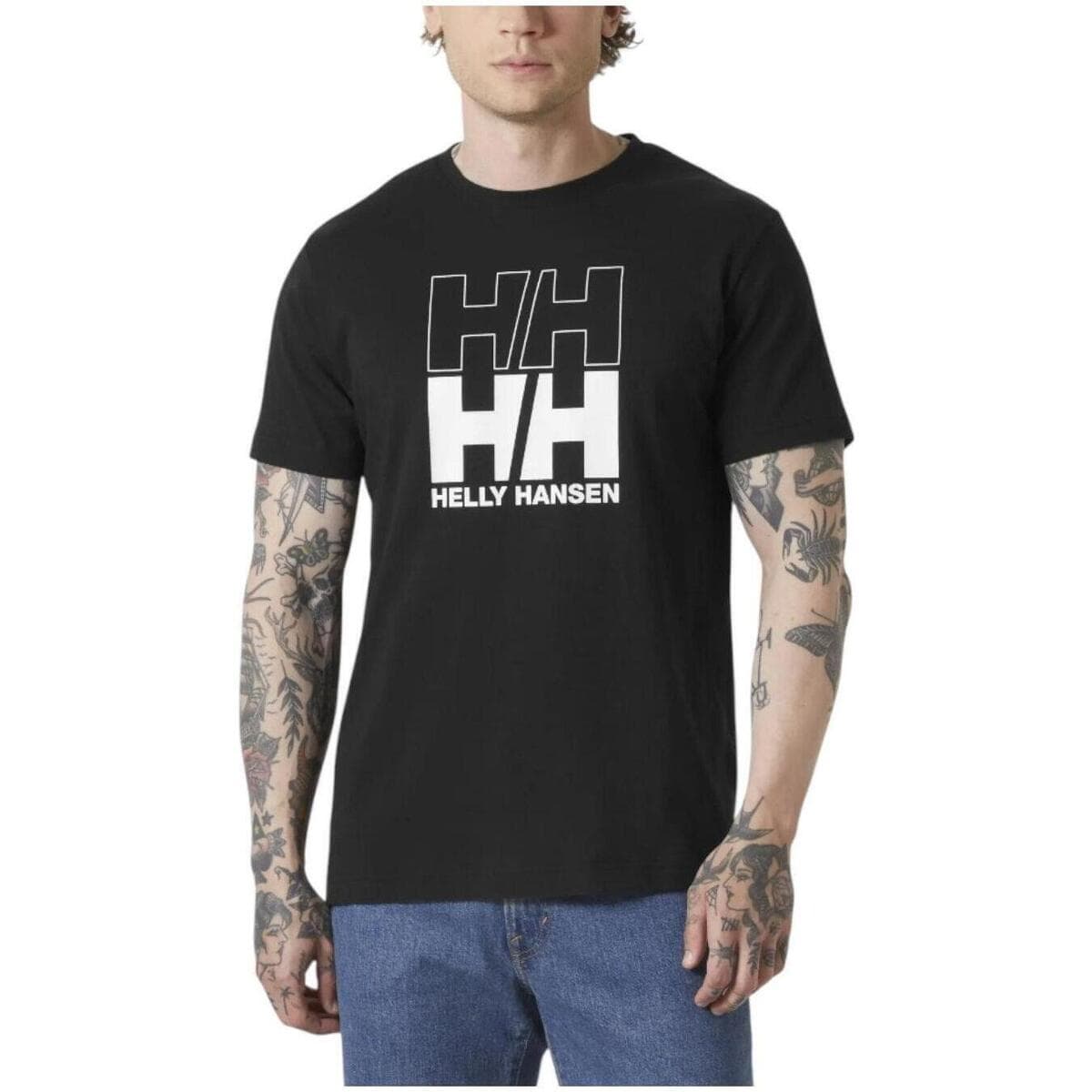 Men's T-Shirts Helly Hansen Black