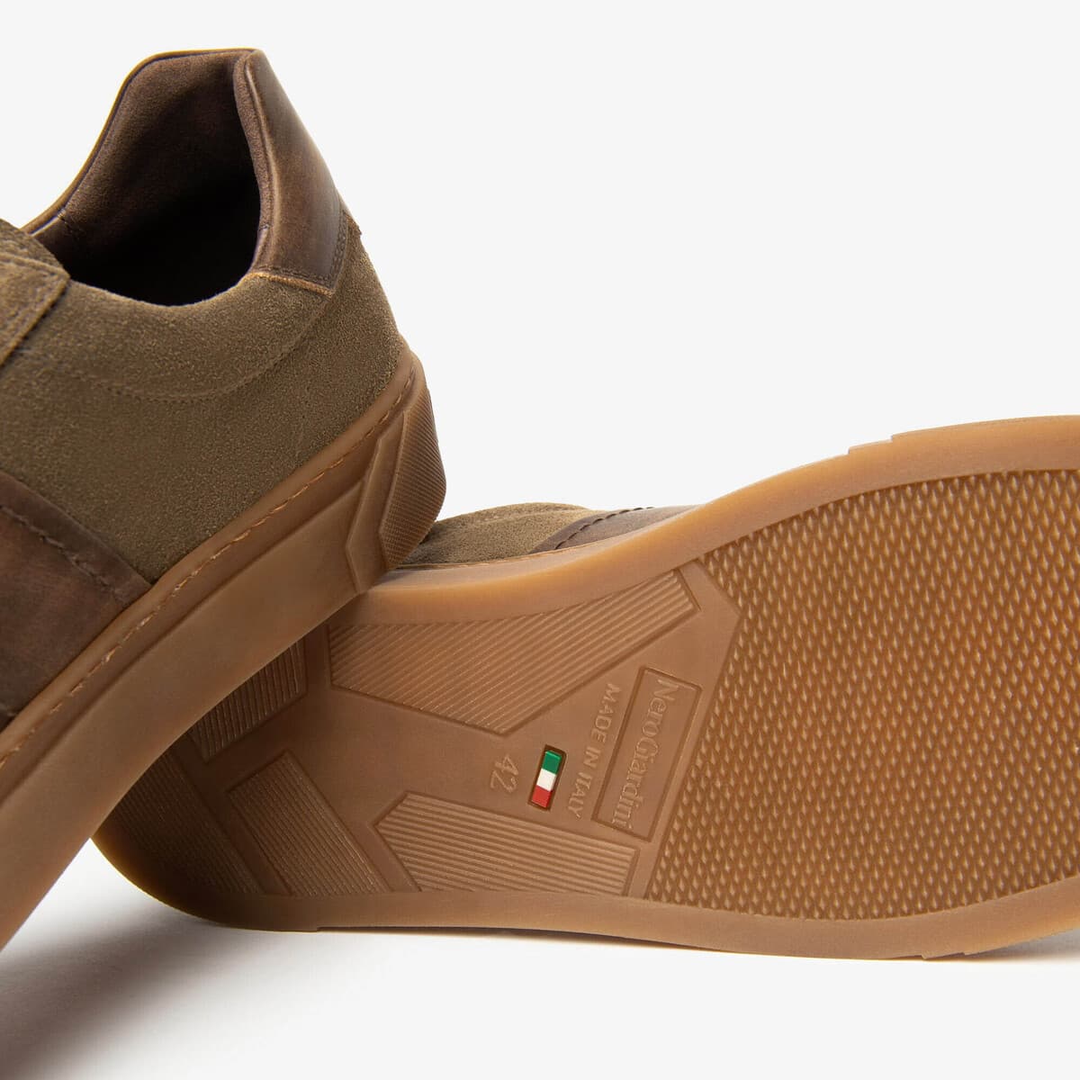 Men's Sneakers NeroGiardini Brown