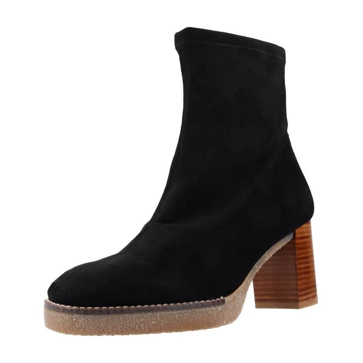 Women's Ankle Boots Miss Elastic Black