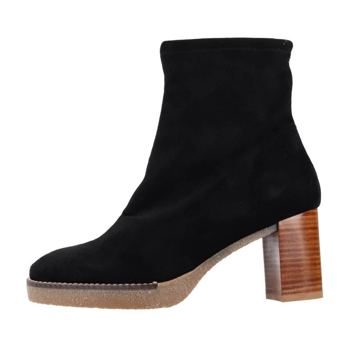 Women's Ankle Boots Miss Elastic Black