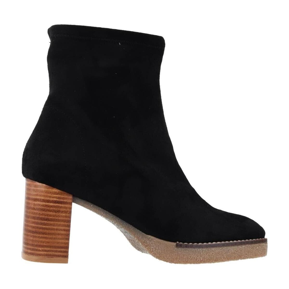 Women's Ankle Boots Miss Elastic Black