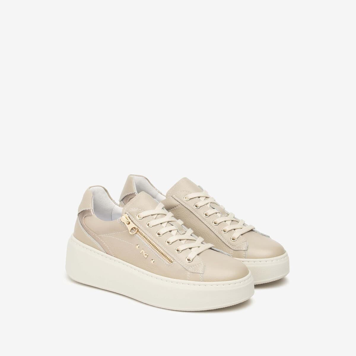 Women's Sneakers NeroGiardini Beige