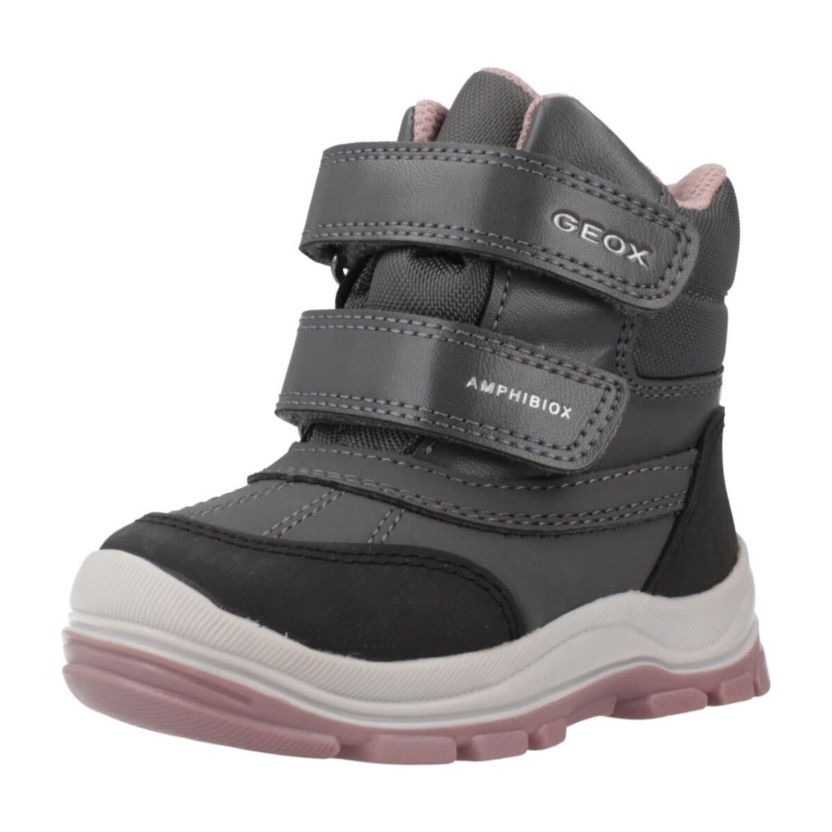 Girls' Ankle Boots Geox Gray