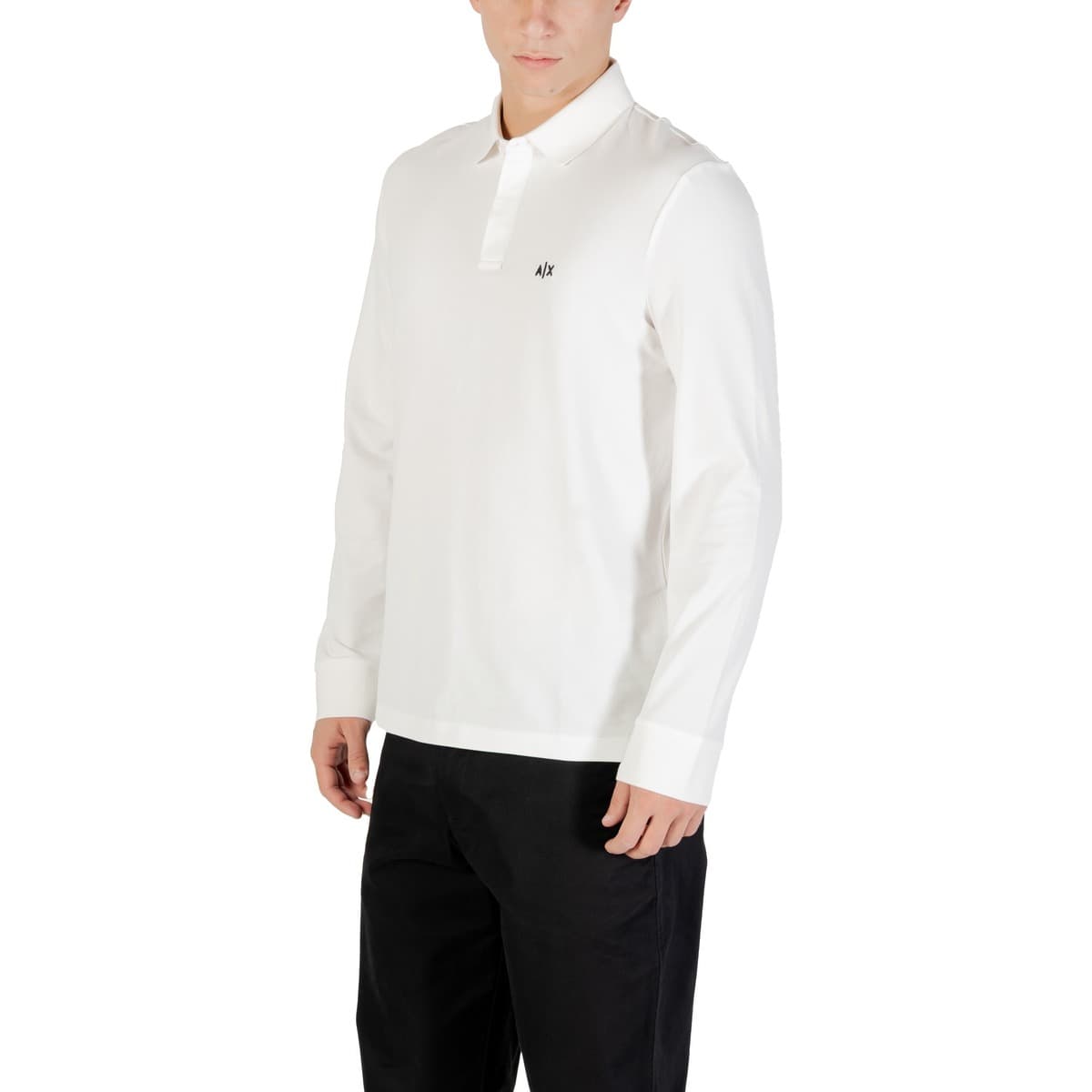 Men's Polo Shirts EAX White