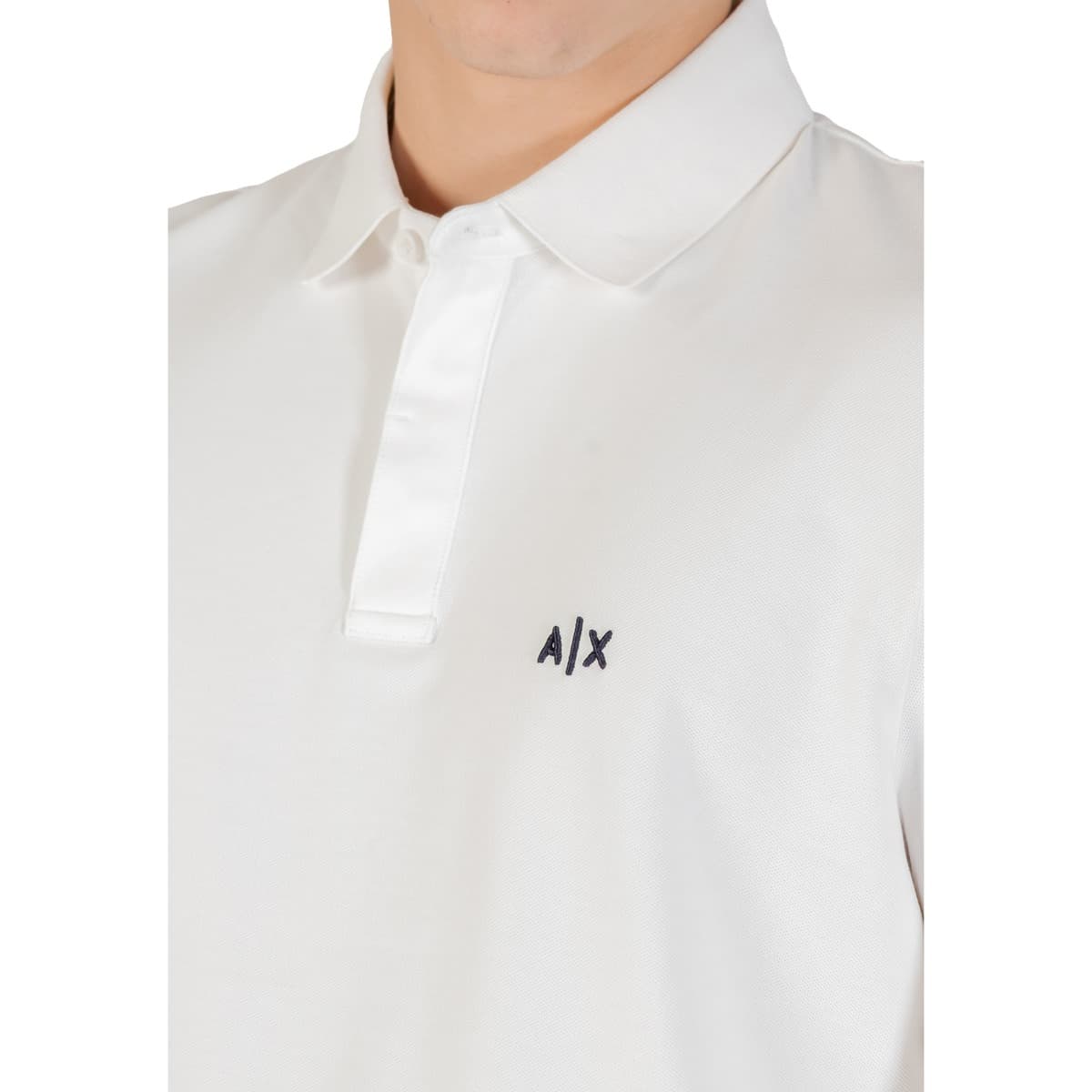 Men's Polo Shirts EAX White