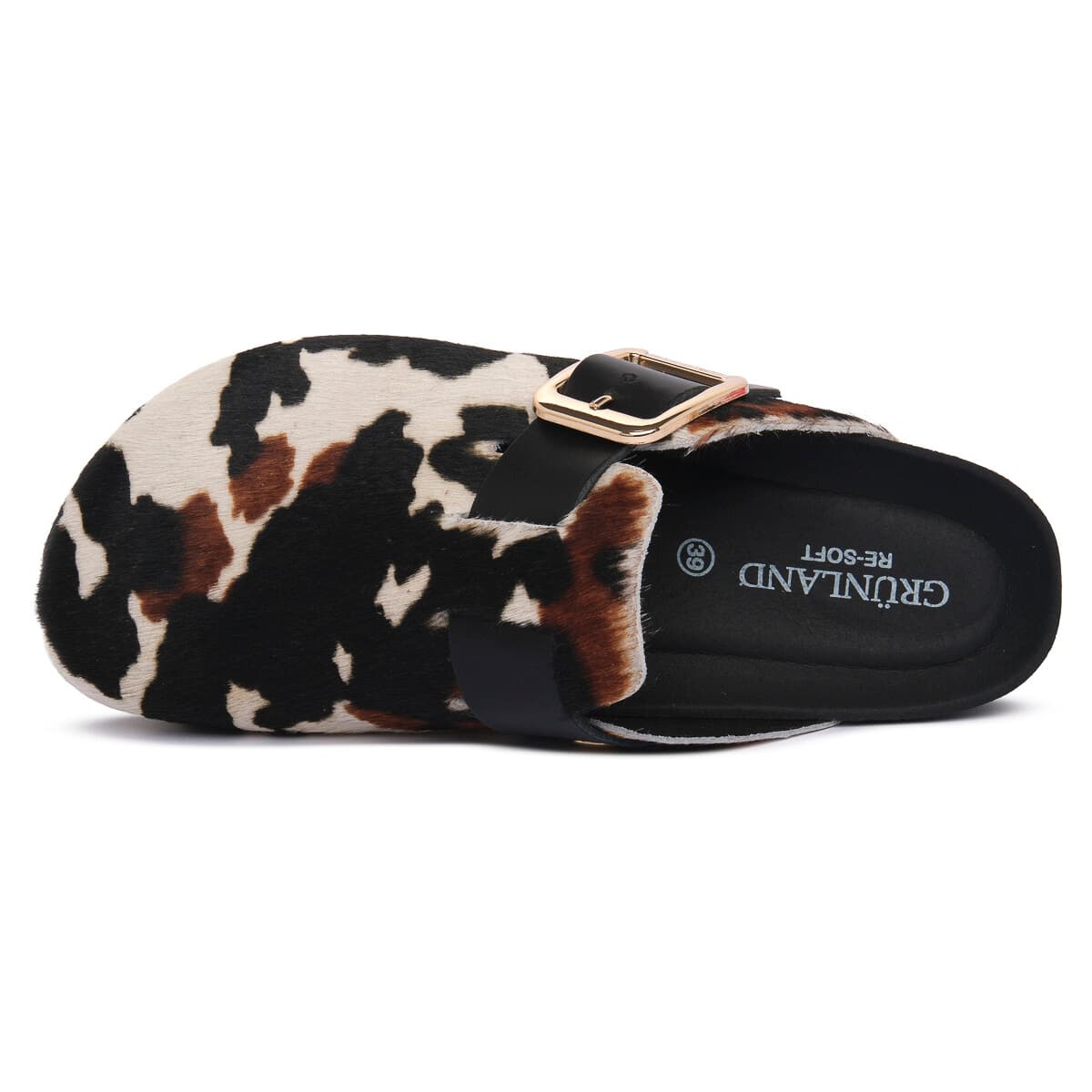 Women's Mules Grunland Brown