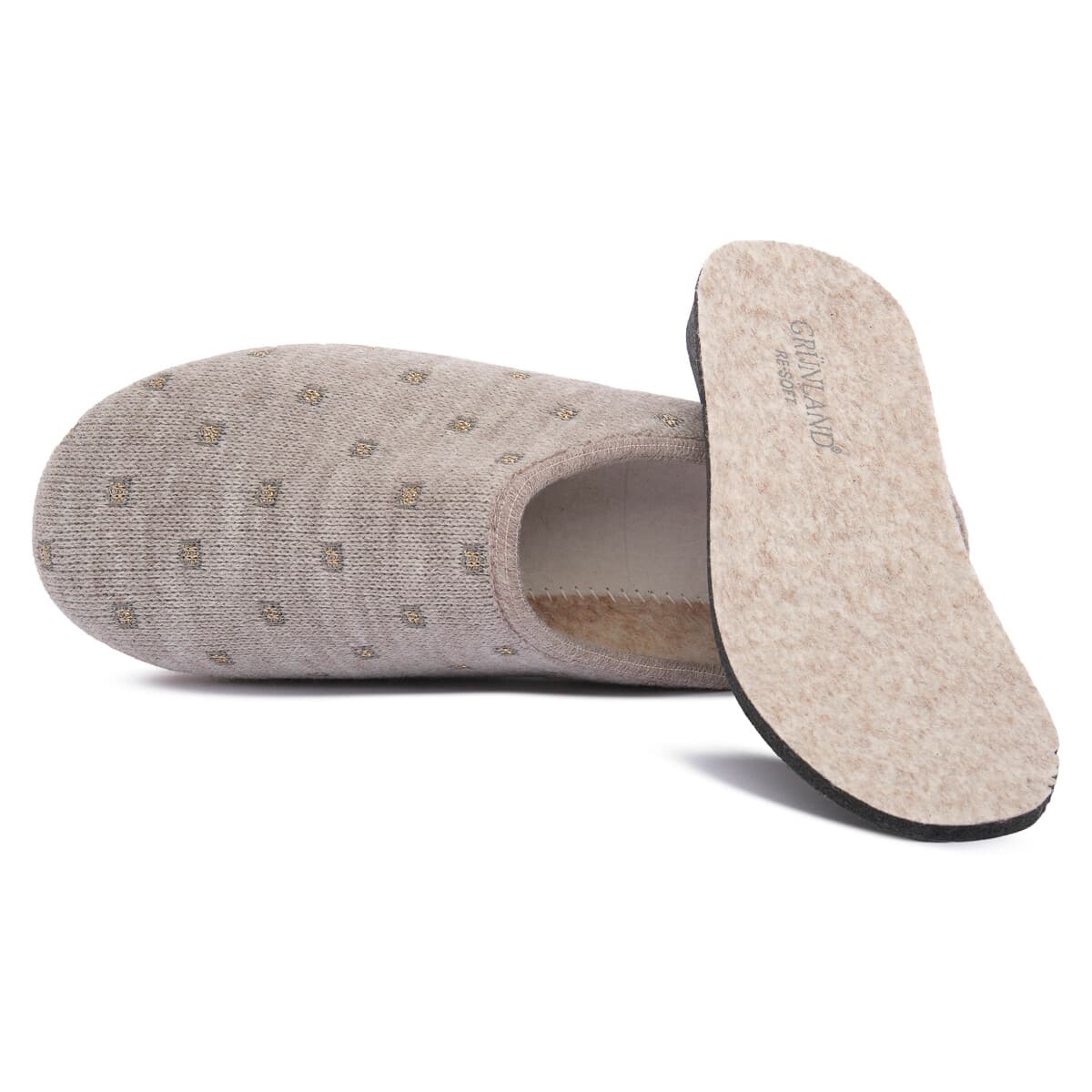 Women's Mules Grunland Beige