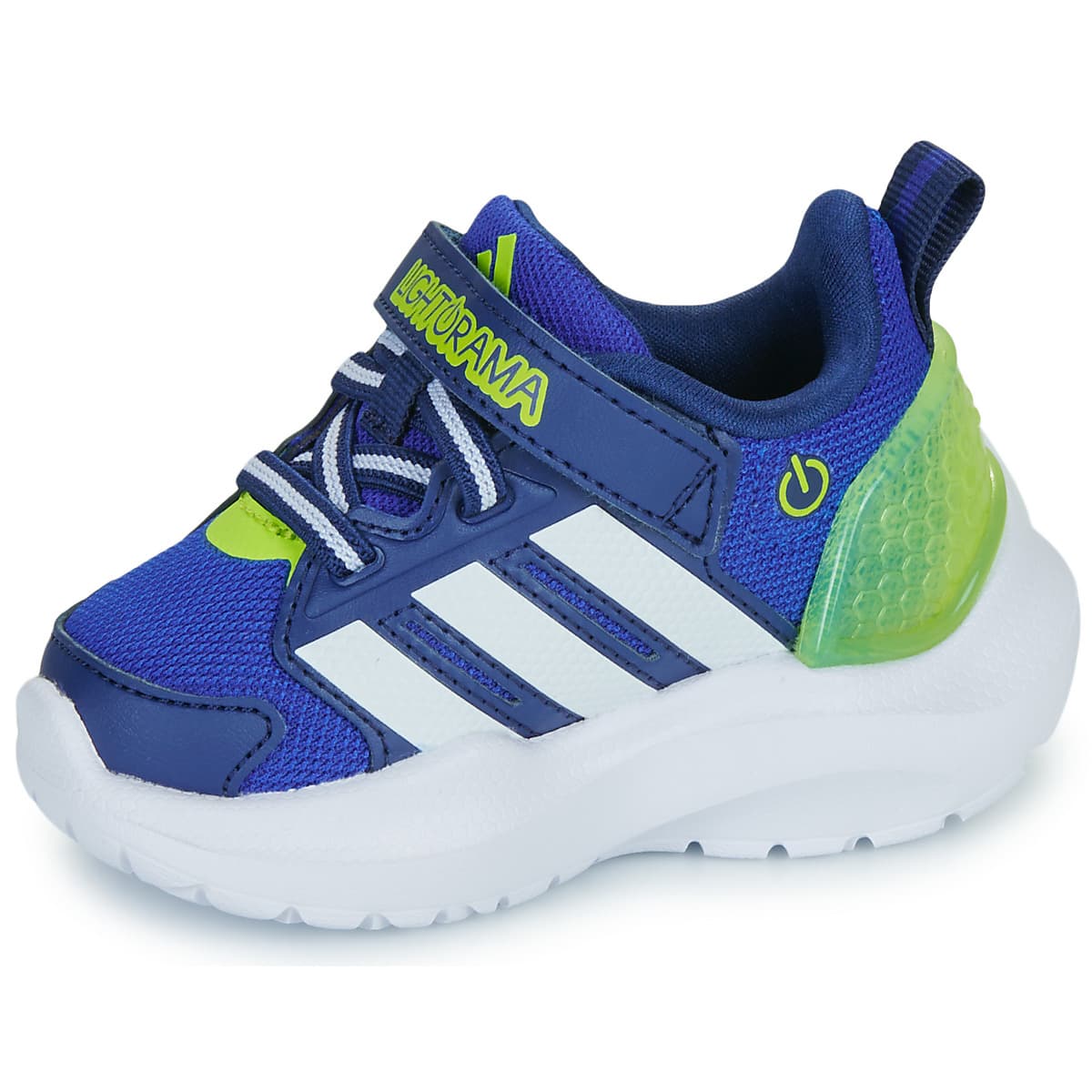Παιδικό Αθλητικό Παπούτσι για Αγόρι Adidas Lightorama Rnr El I με On-Off Φωτάκια Χρώματος Μπλε JQ4161